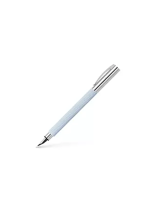 FABER-CASTELL | Füllhalter AMBITION ITALIC ICE BLUE F | 